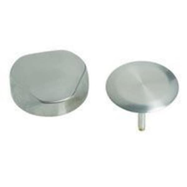 Chicago Faucet s 151.551.ID.1 Turn Control Tub Drain Trim; Brushed Nickel 151.551.ID.1 - main